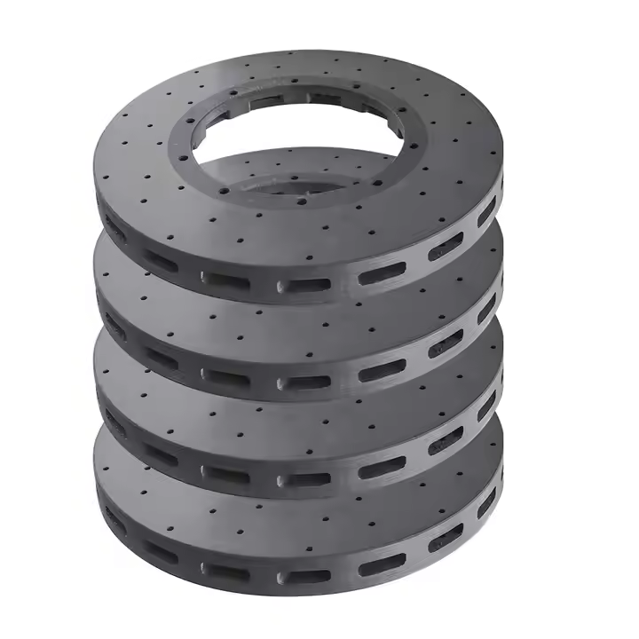 360mm Carbon Ceramic Brake Disc, Ultra-Durable Precision Rotor for Porsche 718,Boxster,Nismo,BMW M2,Audi TTS/TTRS