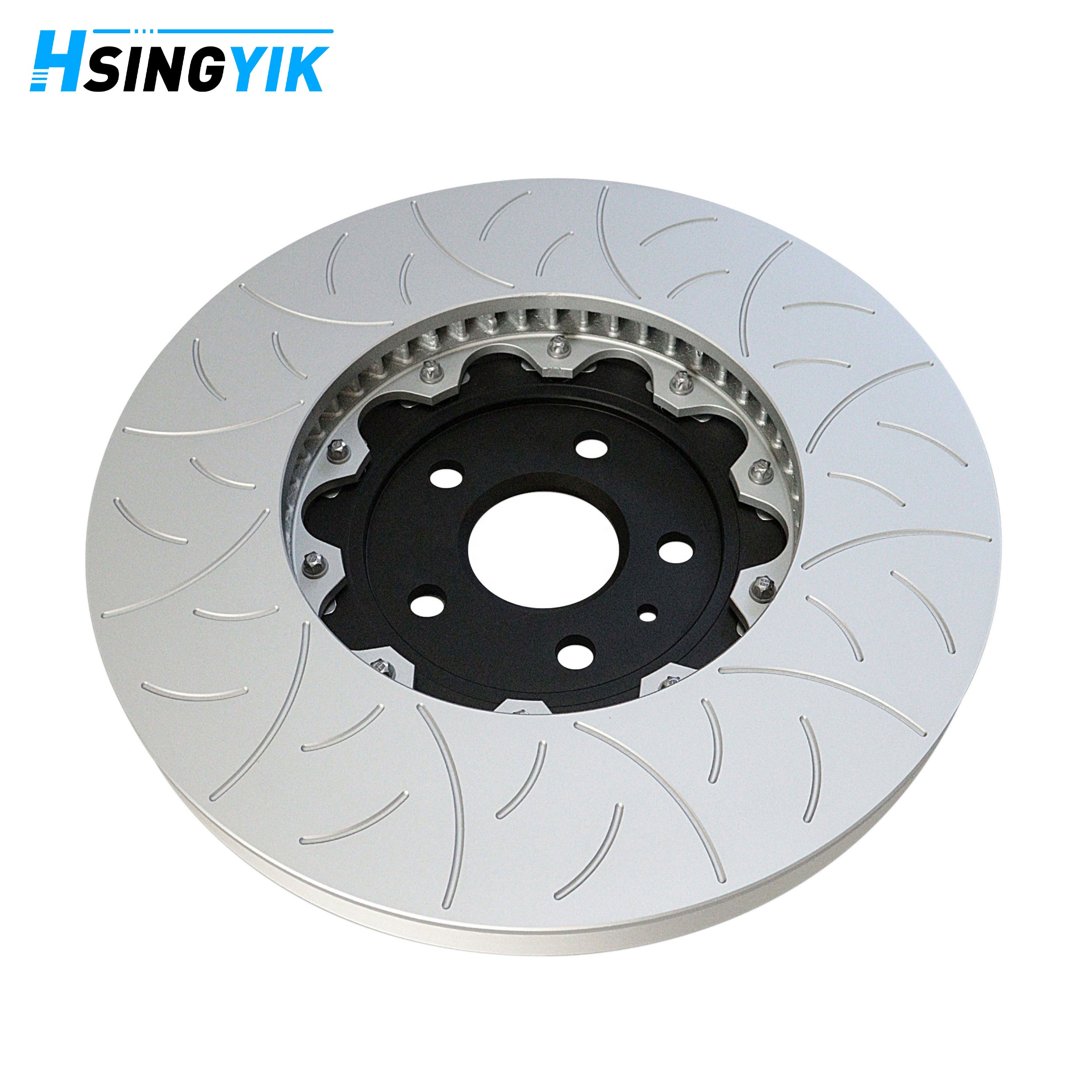 Self Design 2 Piece Aluminum 6061 Front 390mm 36mm OE 84271643 Full Floating Brake Disc for Chevrolet Camaro ZL1 for