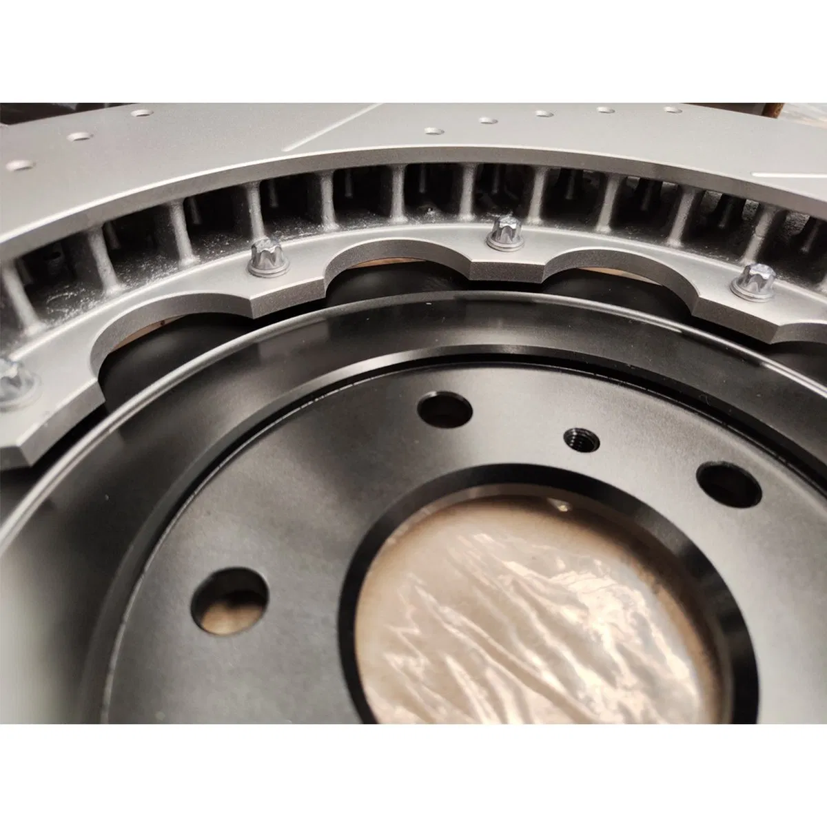 Excellent Performance Floating Brake Discs Brake Rotors Ventilated Drilled and Slotted for Jaguar