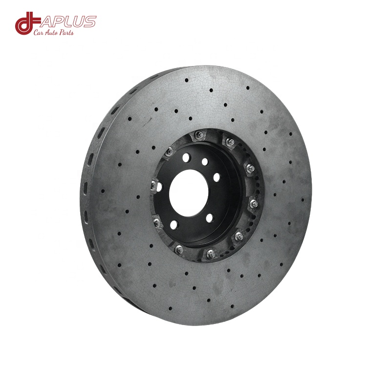 APLUS High Performance Carbon Ceramic 2-Piece Brake Discs for Audi S6/S7/RSQ8/RS7/SQ7-1 Year Warranty