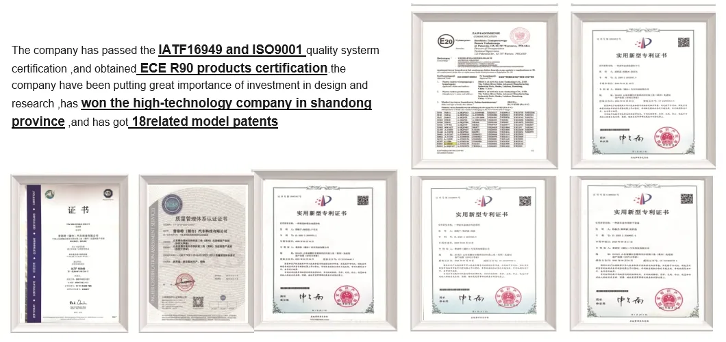 Certificates