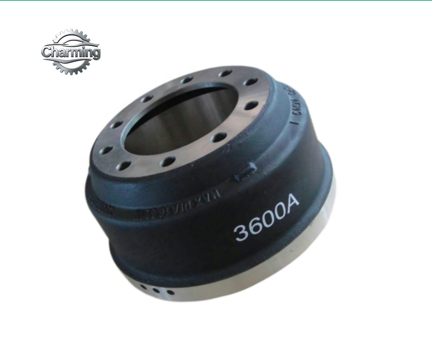 Charming 3600A Factory Wholesale High Quality Truck Brake Drum Front/Rear Axle Standard Size Heavy Duty Trailer Brake Drum