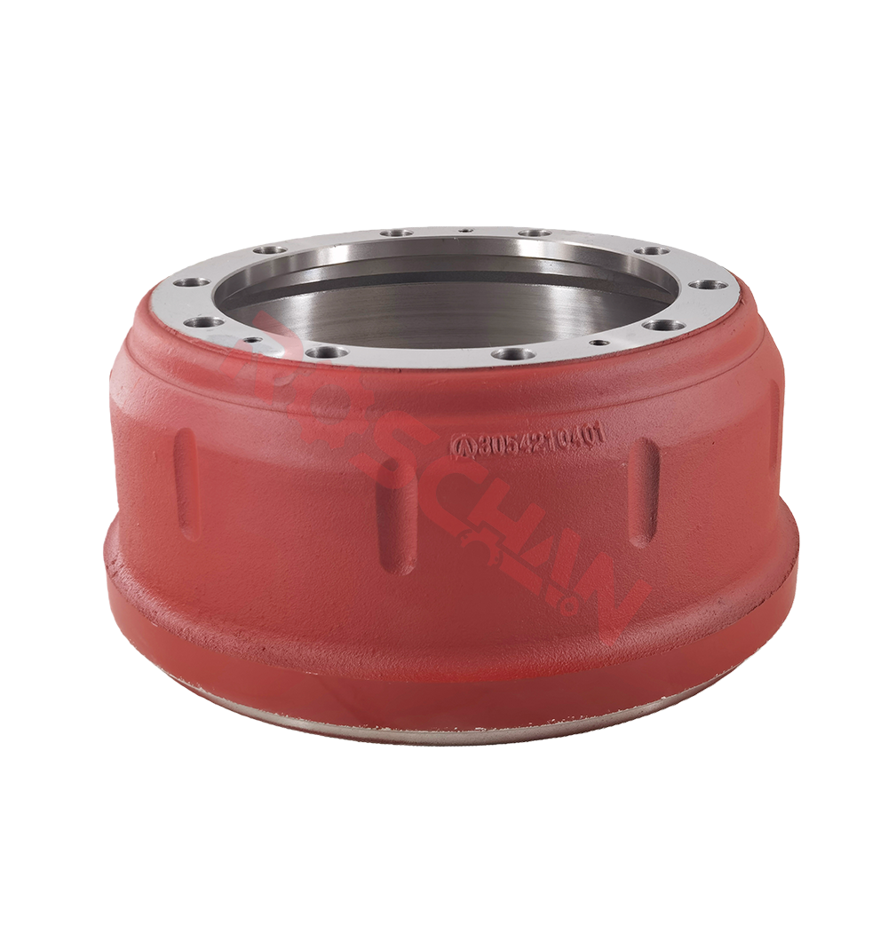 Wholesale Front Brake Drum 3054210401 Original OE Specification, Suitable for Beiben Heavy Trucks.
