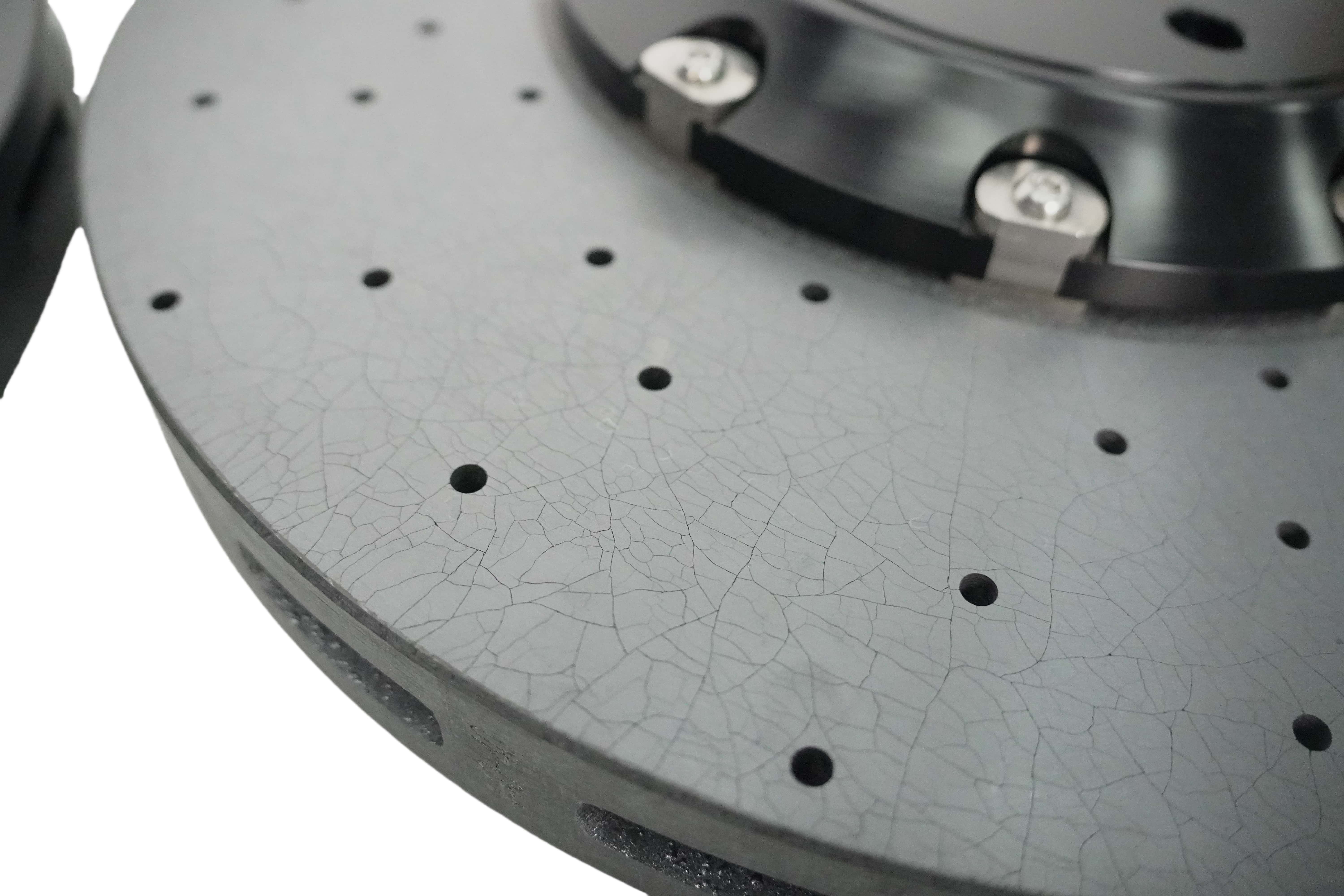 Wholesales Carbon Long Fiber Ceramic Customize Front 400mm Rear 380mm Auto Carbon Fiber Brake Disc Rotor forTesla Model S