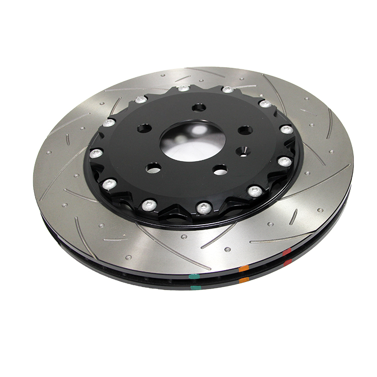 Disc Brake and Carbon Ceramic Brakes for Racing Brake Disc Professional Two Piece Drilled Brake Disc Rotor for High Performance