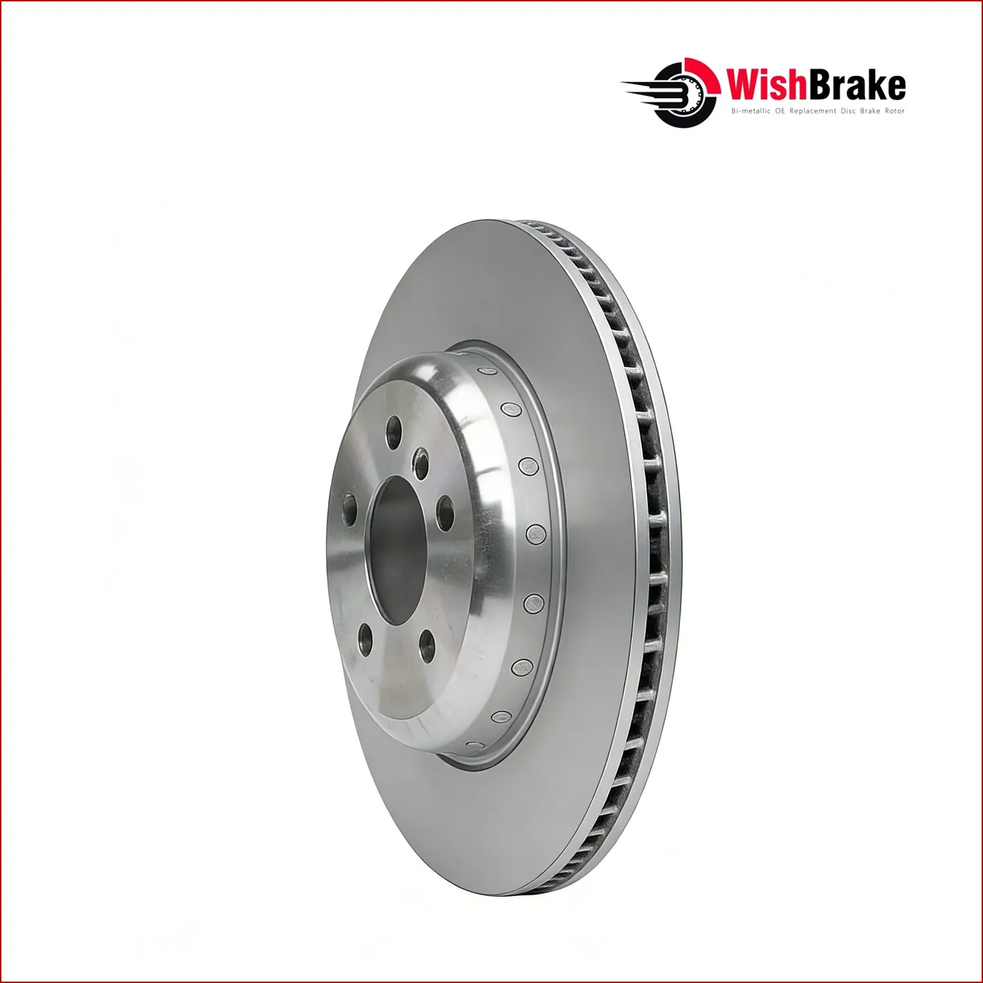 High-Performance 2-Piece Ventilated Disc Brake Rotor Rear OE 34206797607 for BMW