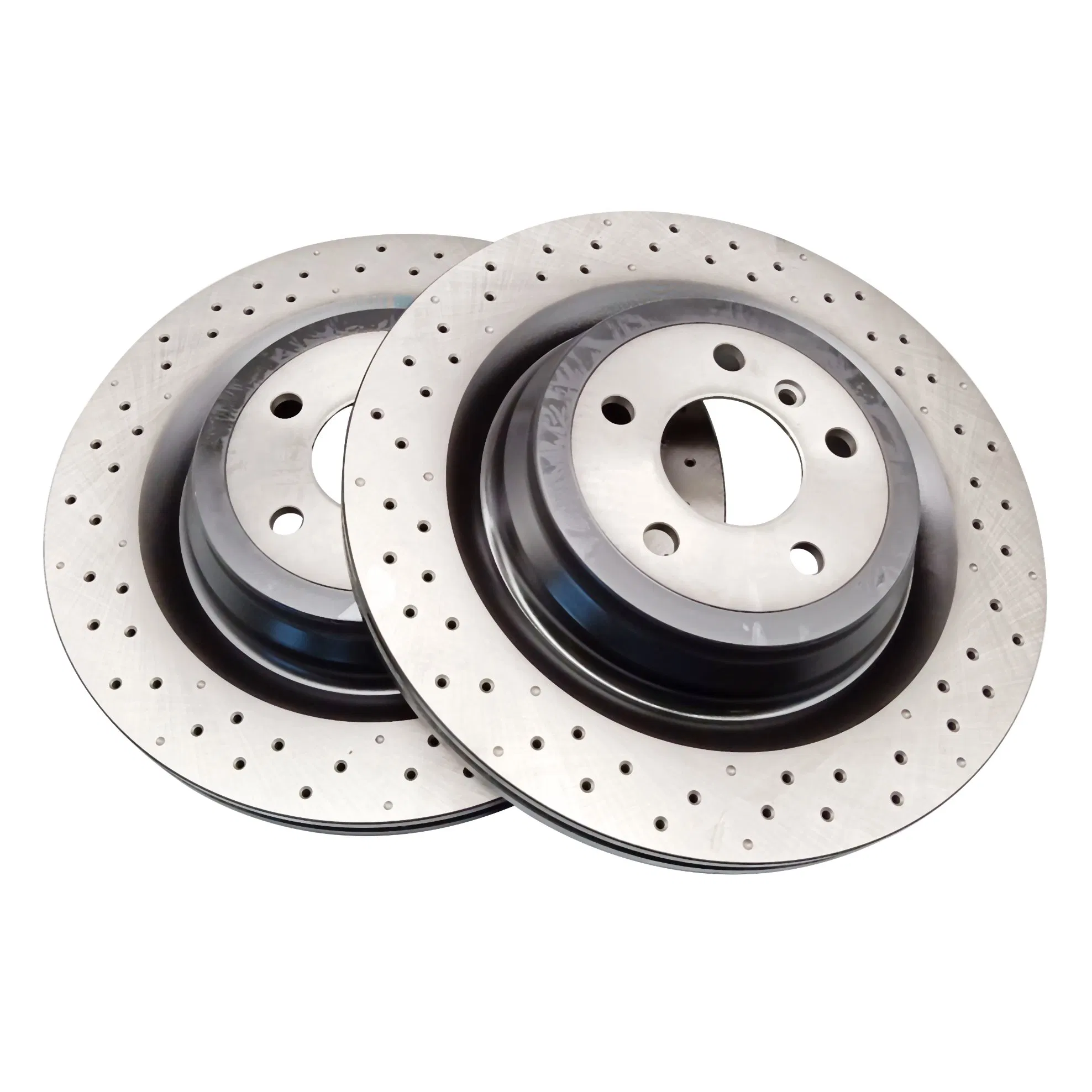 Frontech Factory OE Ventilated Striped Brake Rotors for KIA