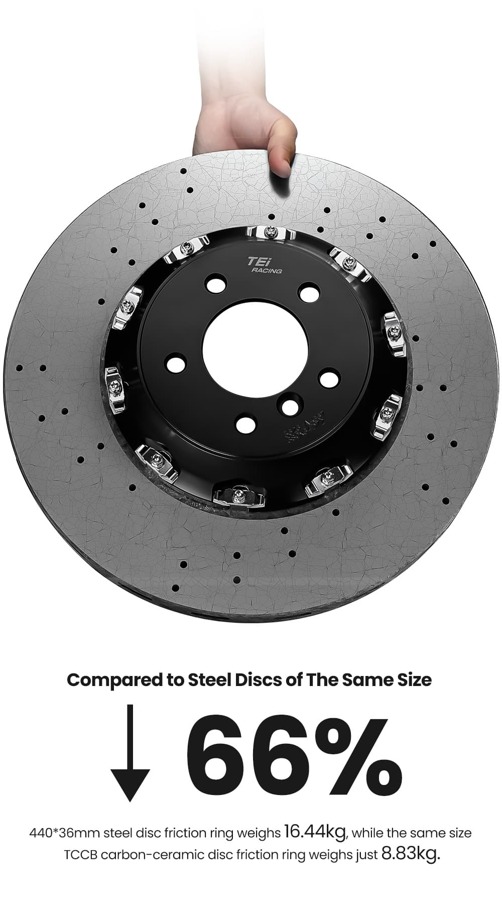 TEI Carbon-Ceramic Brake Disc Details 6