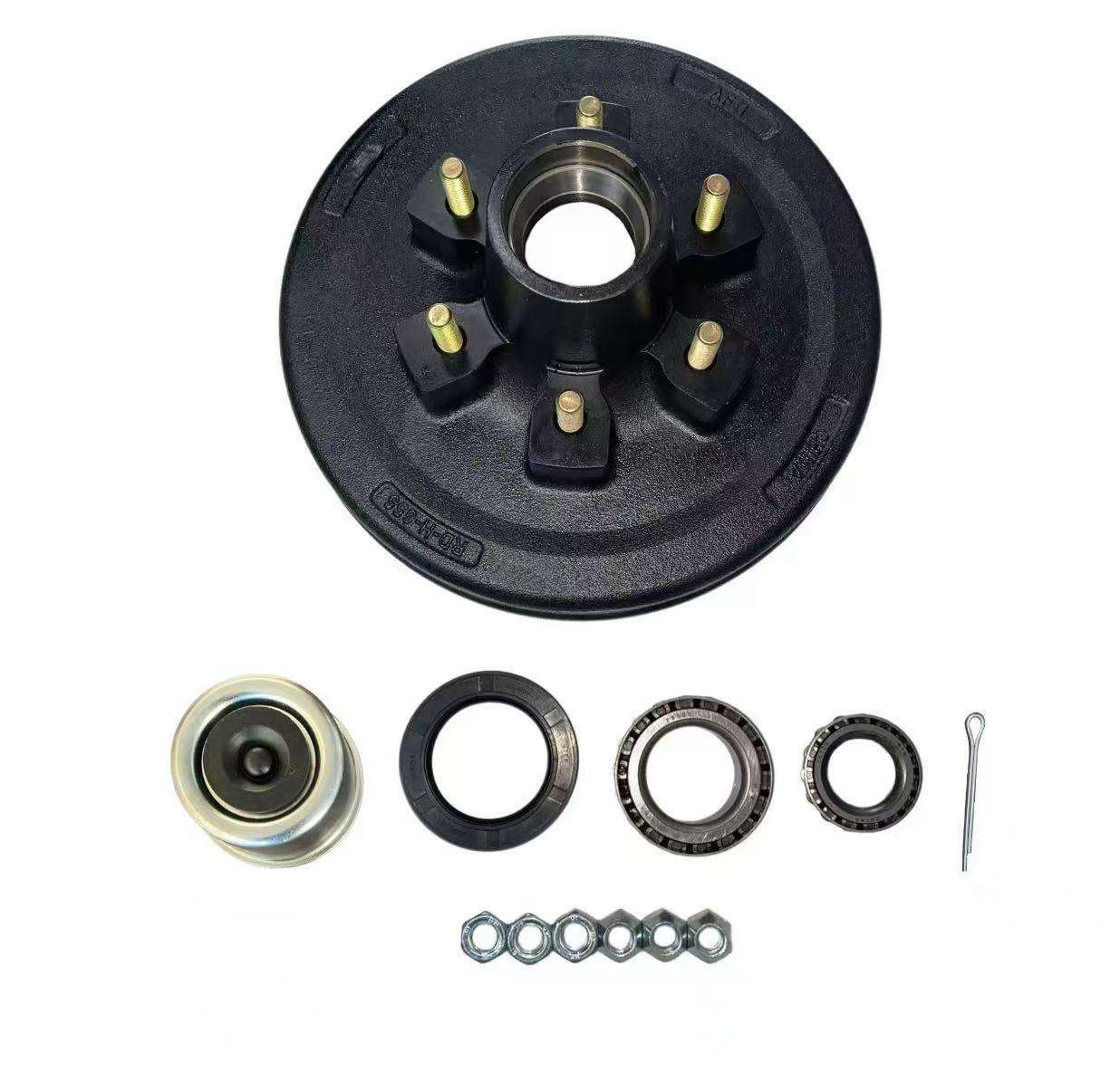 Trailer Brake Drum Specification Drawing