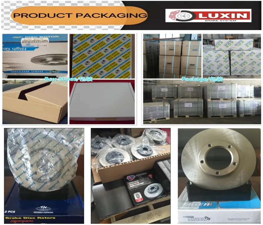 G3000/Ht250 Iron Casting Professional Brake Solutions Front & Solid Brake Rotor