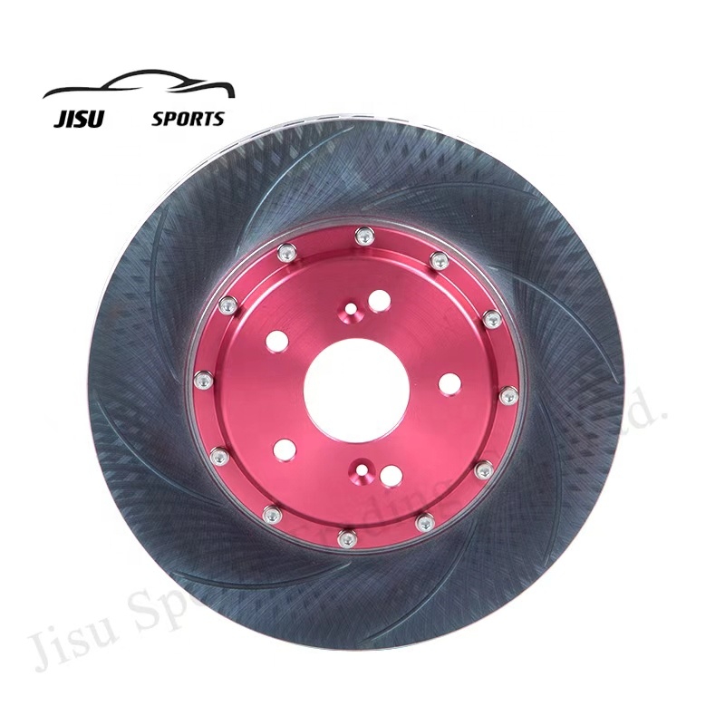 Factory High Carbon Steel Disc Brake Rotors 355mm Two-piece Disc Front for Tesla Model S Model X Model 3 Performance
