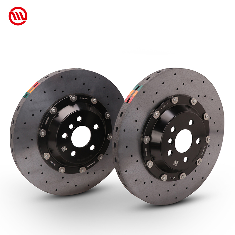 Hot Sale Customized High Performance Racing Long Carbon Ceramic Brake Disc 380mm-440mm Rotor for BMW E85 F91 E28 F82 E30 E36 E46