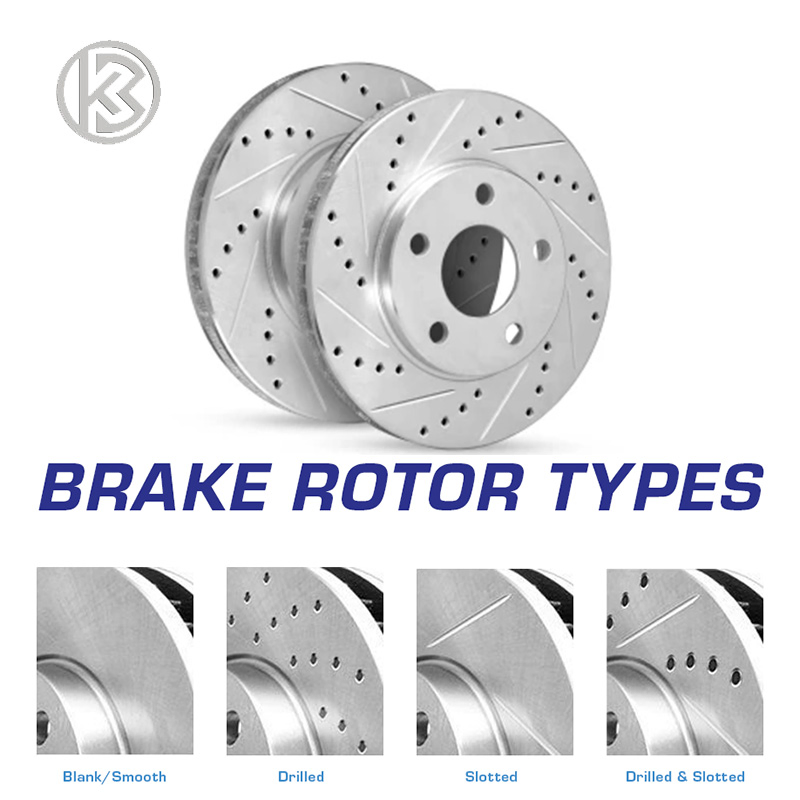 Auto Parts Brake Systems Drilled Slotted Brakes Disc Rotor 424697; 4246b1; 95667809/443615301A; 443615301b; 431615301A/4041428/7701206118;7701205842; 7700426389