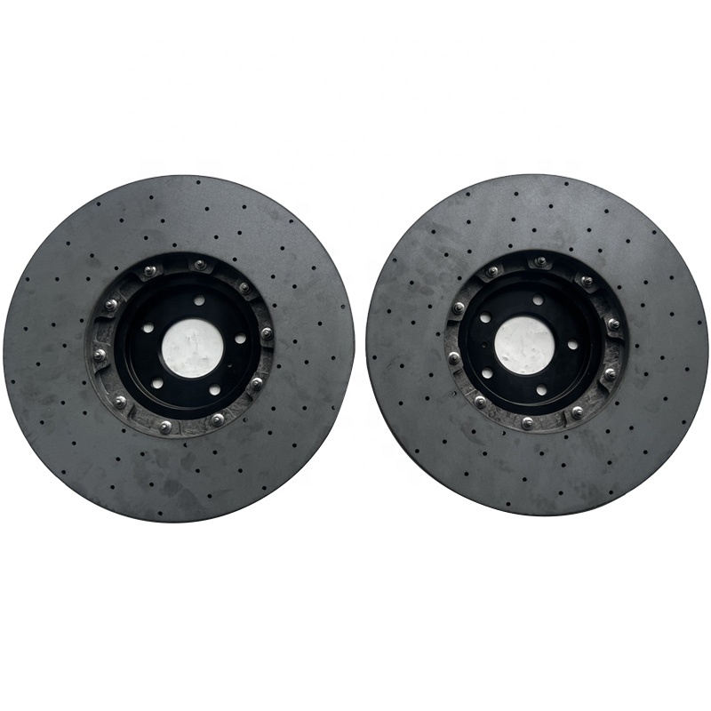 RBITAR Carbon Ceramic Rotors Front Axle for Urus Brake Discs Set 4M0615301AK New