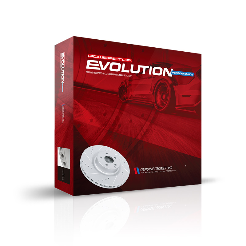 PowerStop EBR1612XPR Carbon Ceramic Custom Front Rear Wheel Cars Brake Discs Rotor for BWM F10 F11 530i 535i 440i