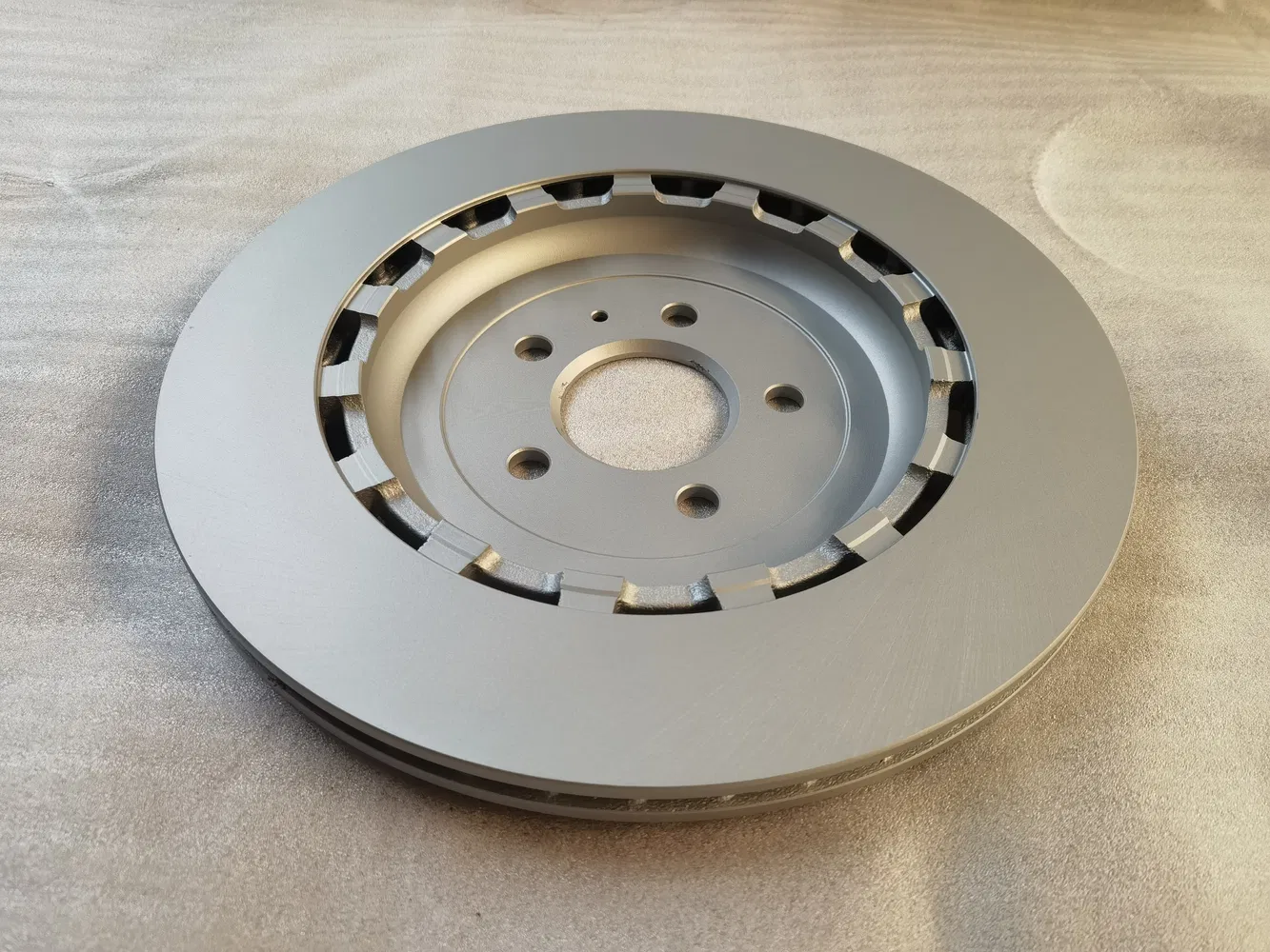 OE 34106894379 Auto Drilled Slotted Coated Vented Brake Disc Rotor for Senova X25 Peugeot 208