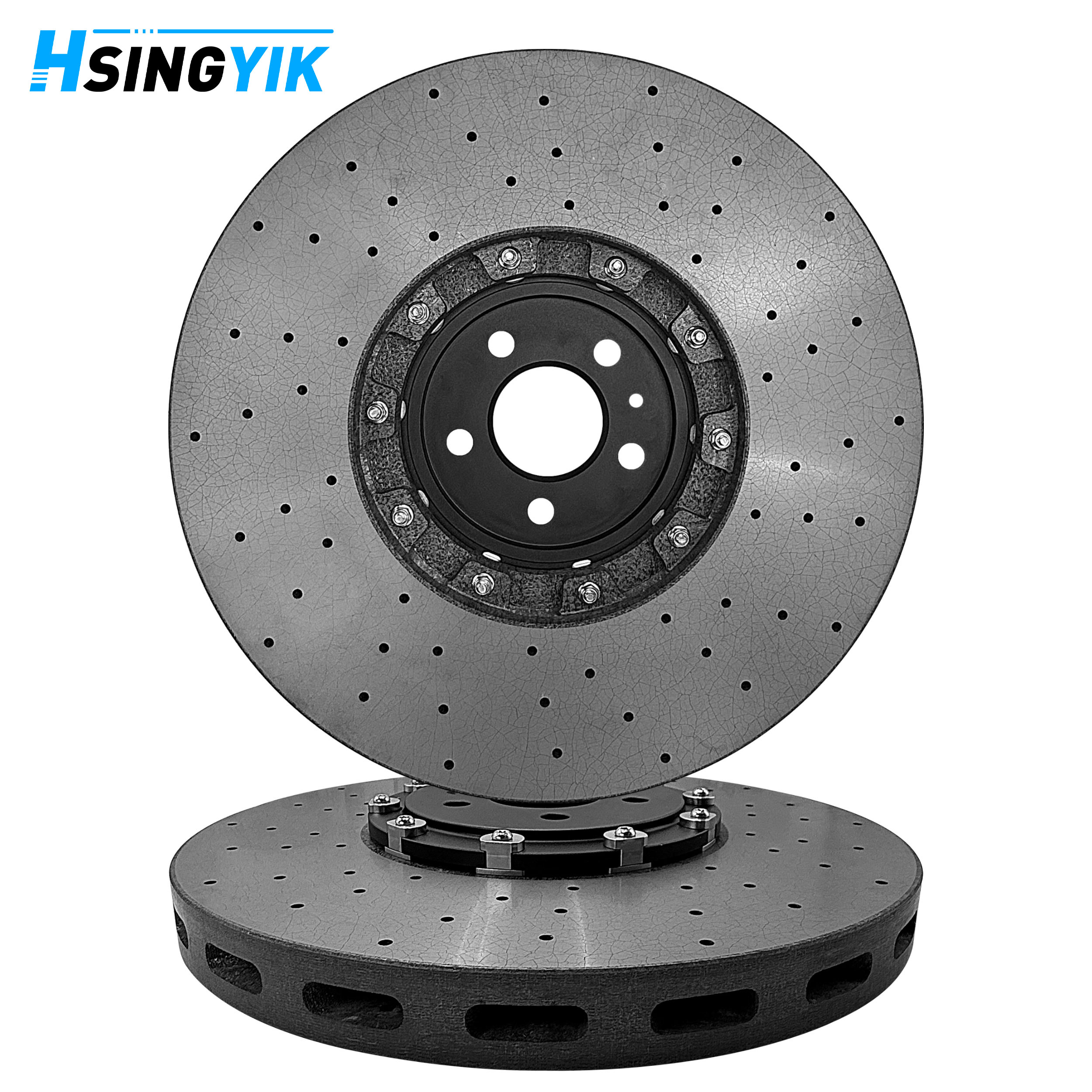 OEM 4K0615301S Front 420mm40mm Carbon Ceramic Brake Disc Rotors for Audi