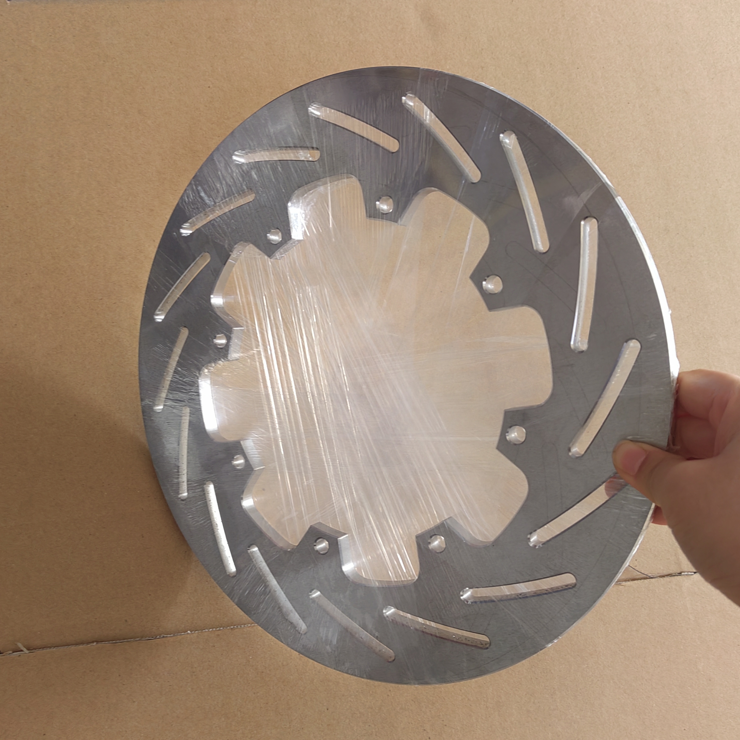 New Sprint Car Titanium Slotted Brake Rotor 12" Diameter