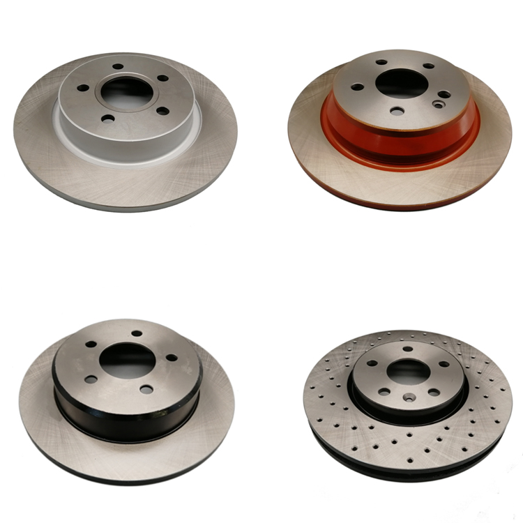 Auto Parts Front Brake Discs Rotors with Coating Geomet for Geely