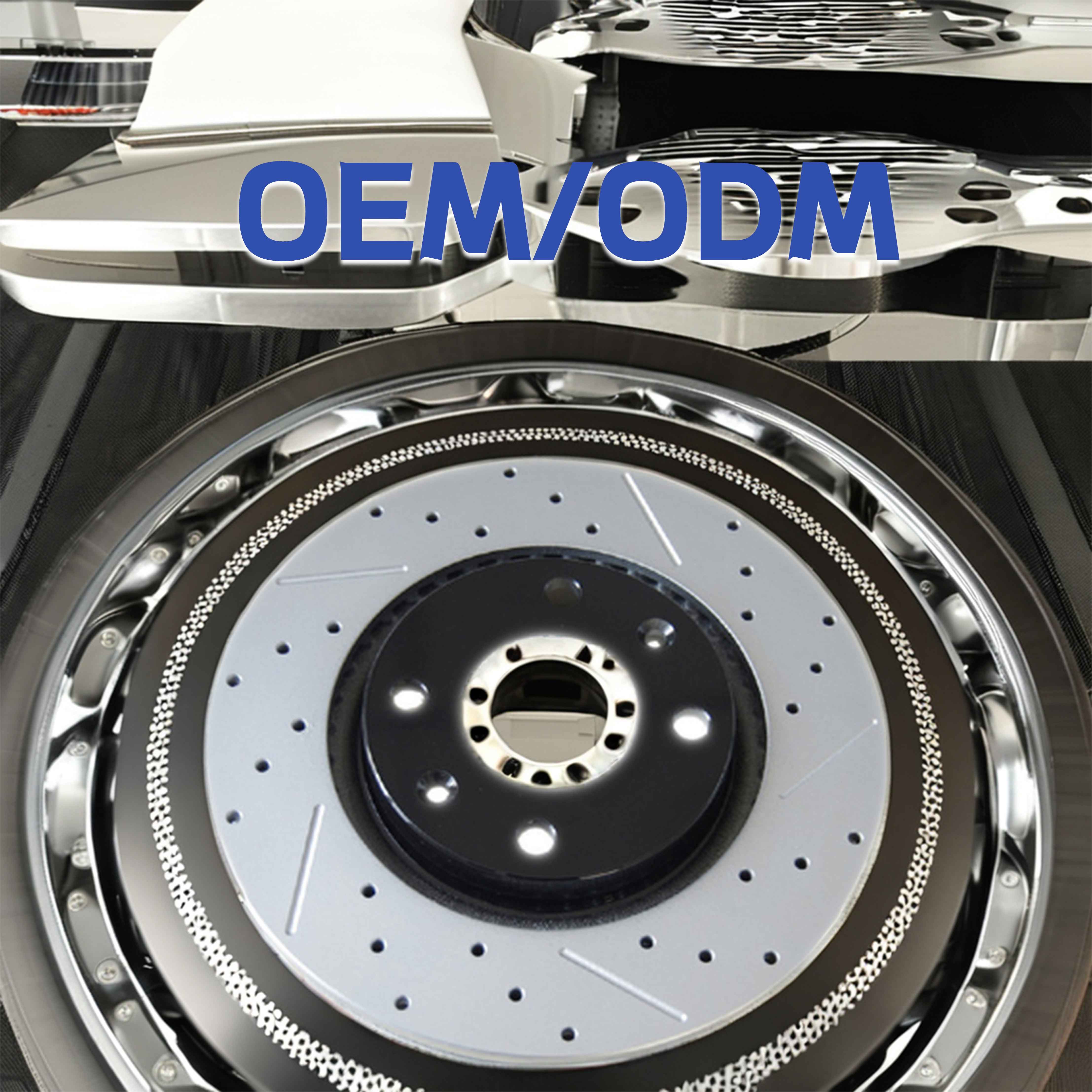 370mm Carbon Car Brake Disc Brake Rotor Front 440mm Rear Ceramic for Audi S6 S7 C7 RS5 RS6 RS7 RS8 2018-2024