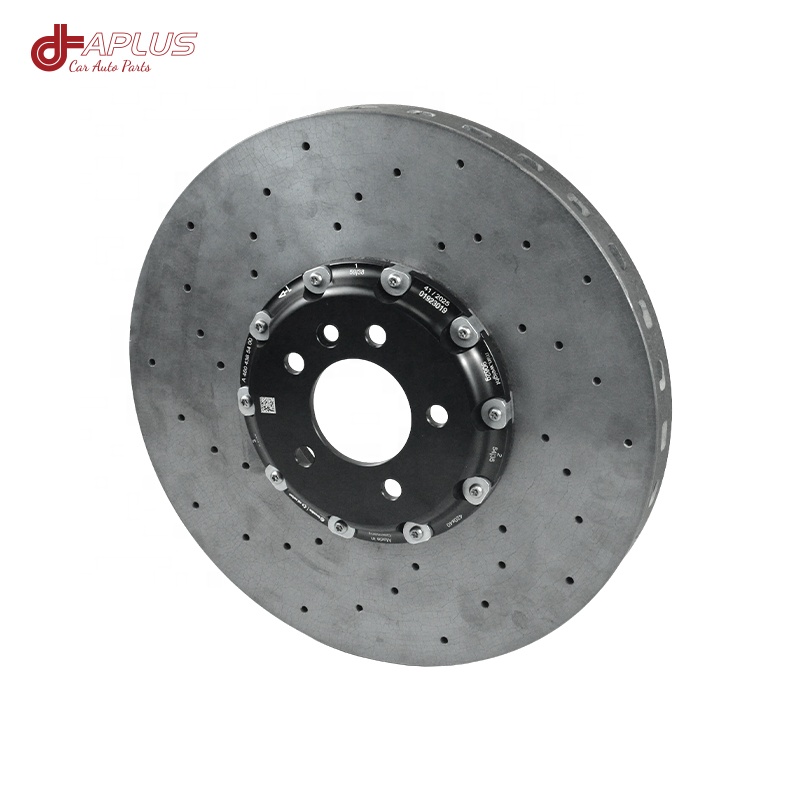 APLUS High Performance Carbon Ceramic 2-Piece Brake Discs for Audi S6/S7/RSQ8/RS7/SQ7-1 Year Warranty