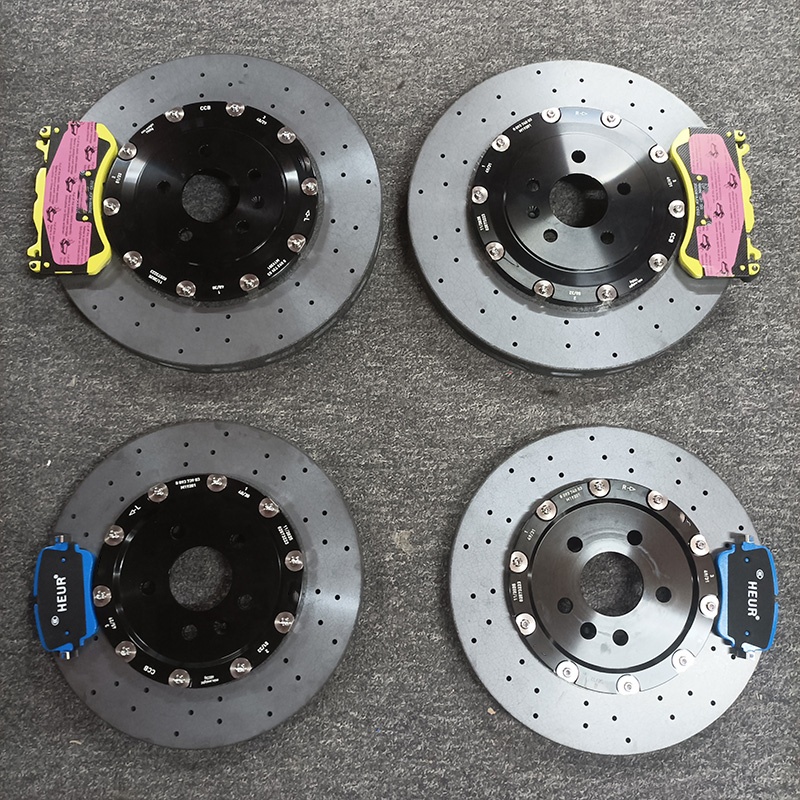 High Wear Resistant Floating Carbon Ceramic Brake Rotors Replace Oe 102509900B for Tesla Model S/Model X/2014