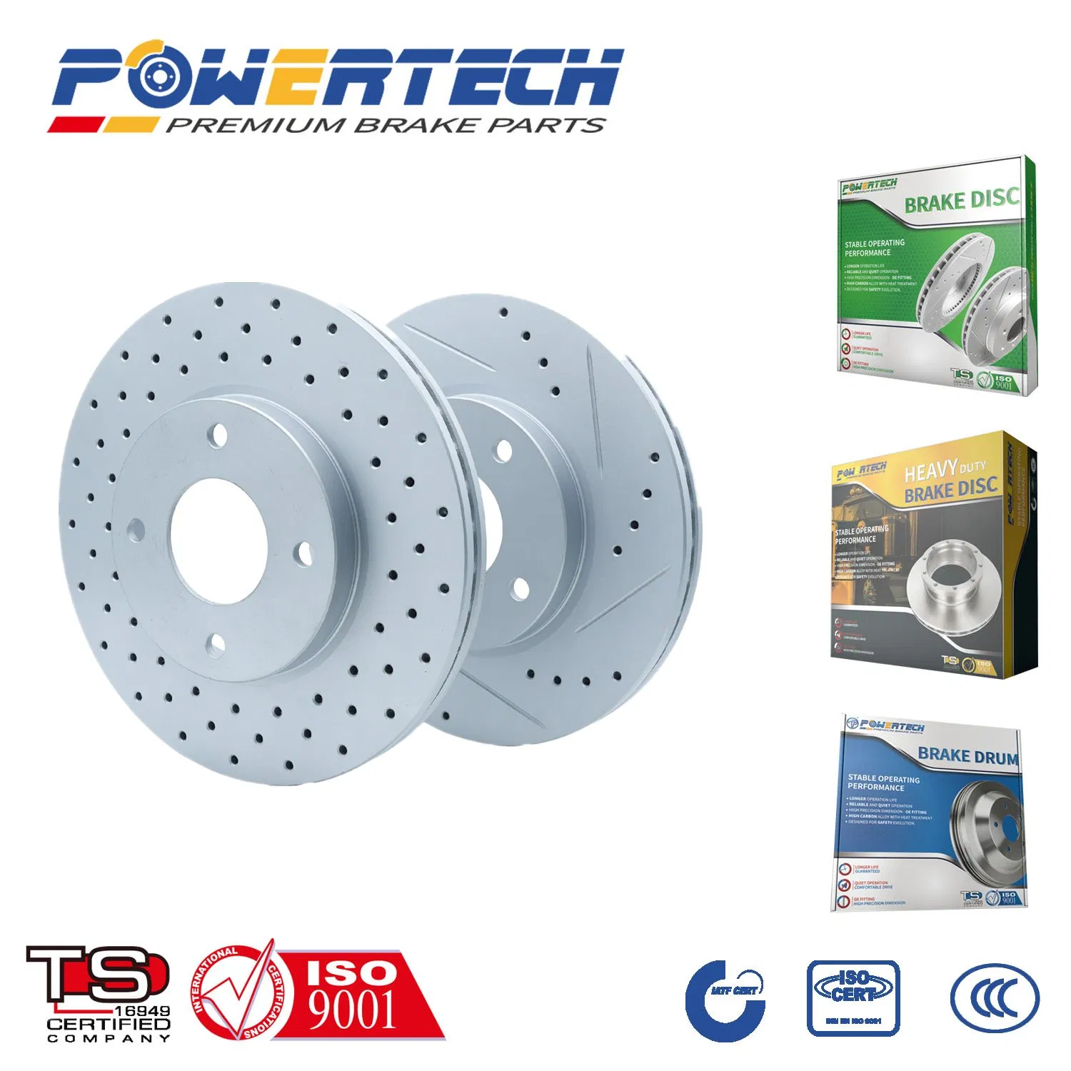 Factory Direct Ventilated Brake Rotor for Benz, OE Quality