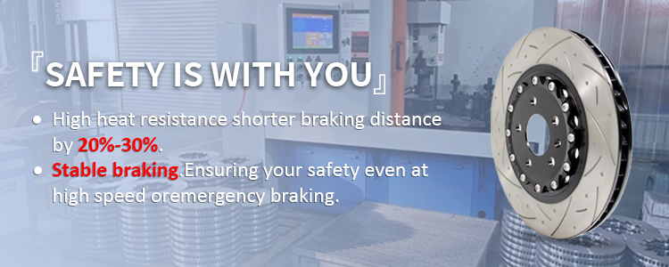High-end Product Geomet Coated Brake Disc for Mitsubishi