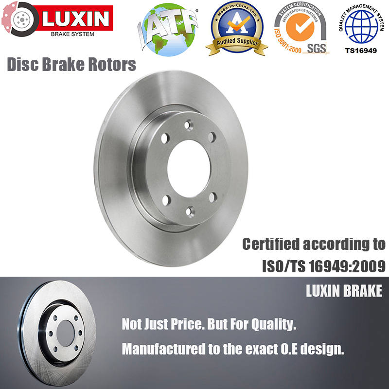 G3000/Ht250 Iron Casting Professional Brake Solutions Front &amp; Solid Brake Rotor