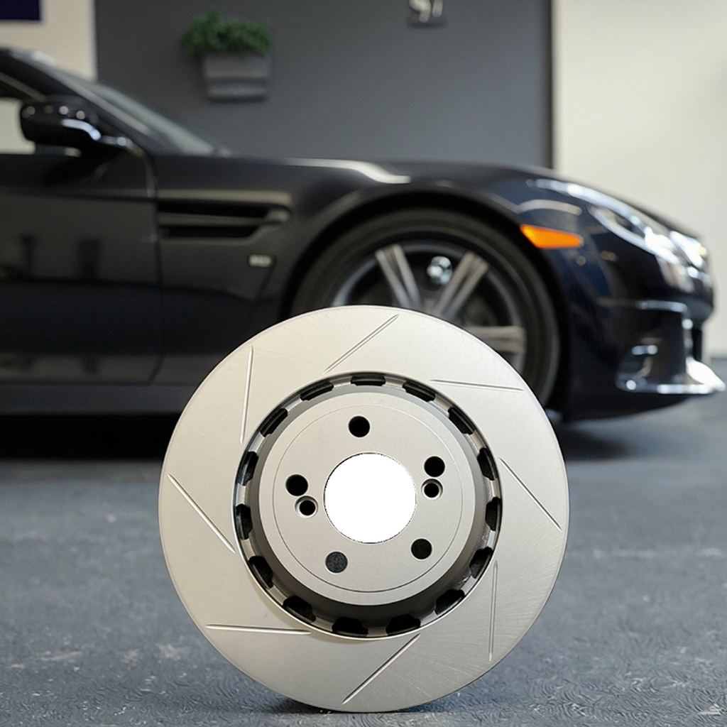 517123X000 Drilled And Slotted Ventilated Front Brake Disc/ Brake Rotor 280mm Shockproof No Dust And Durable For KIA