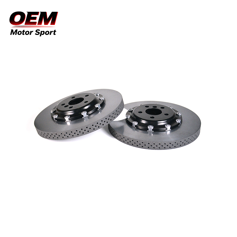 OEM Rear Carbon-Ceramic Brake Rotor, compatible with the 2009 for Chevrolet Camaro ZL1, SS, CTS-V, Corvett; Part Number: 09.A508