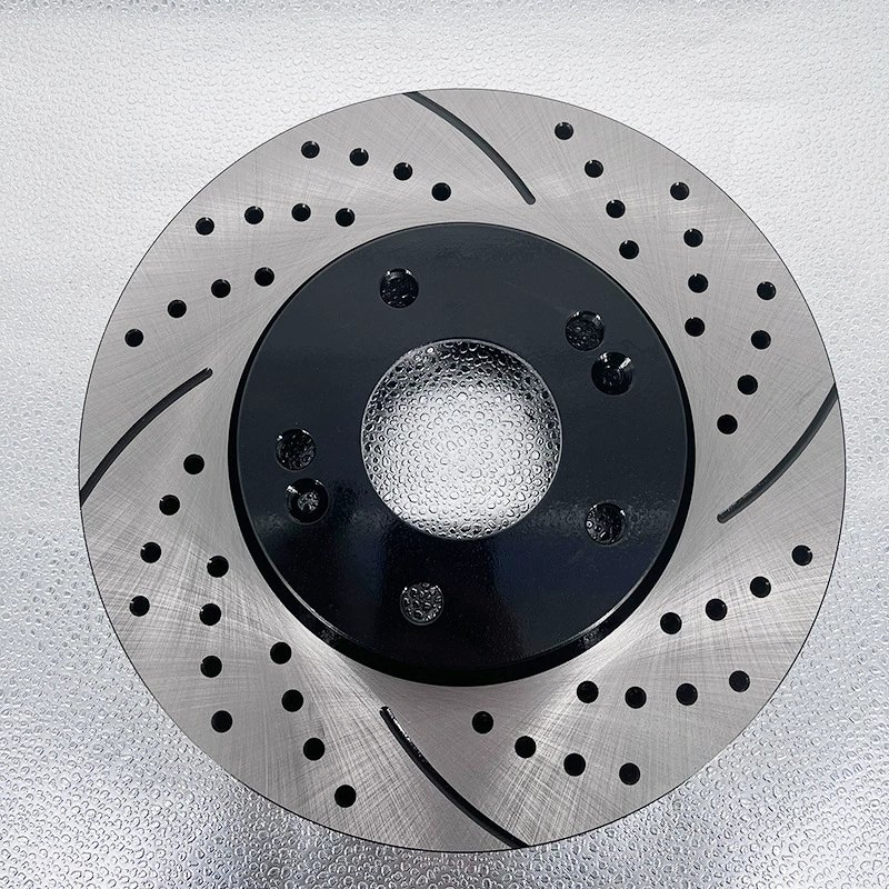 Oudu Brand Front Brake Discs for Bm W X5 F15 Toyot a Yaris Bm W X4 F26 Mercedes Glc 300d Amg Chevrole T Aveo Other Models Slotted Drilled Smooth Brake Discs