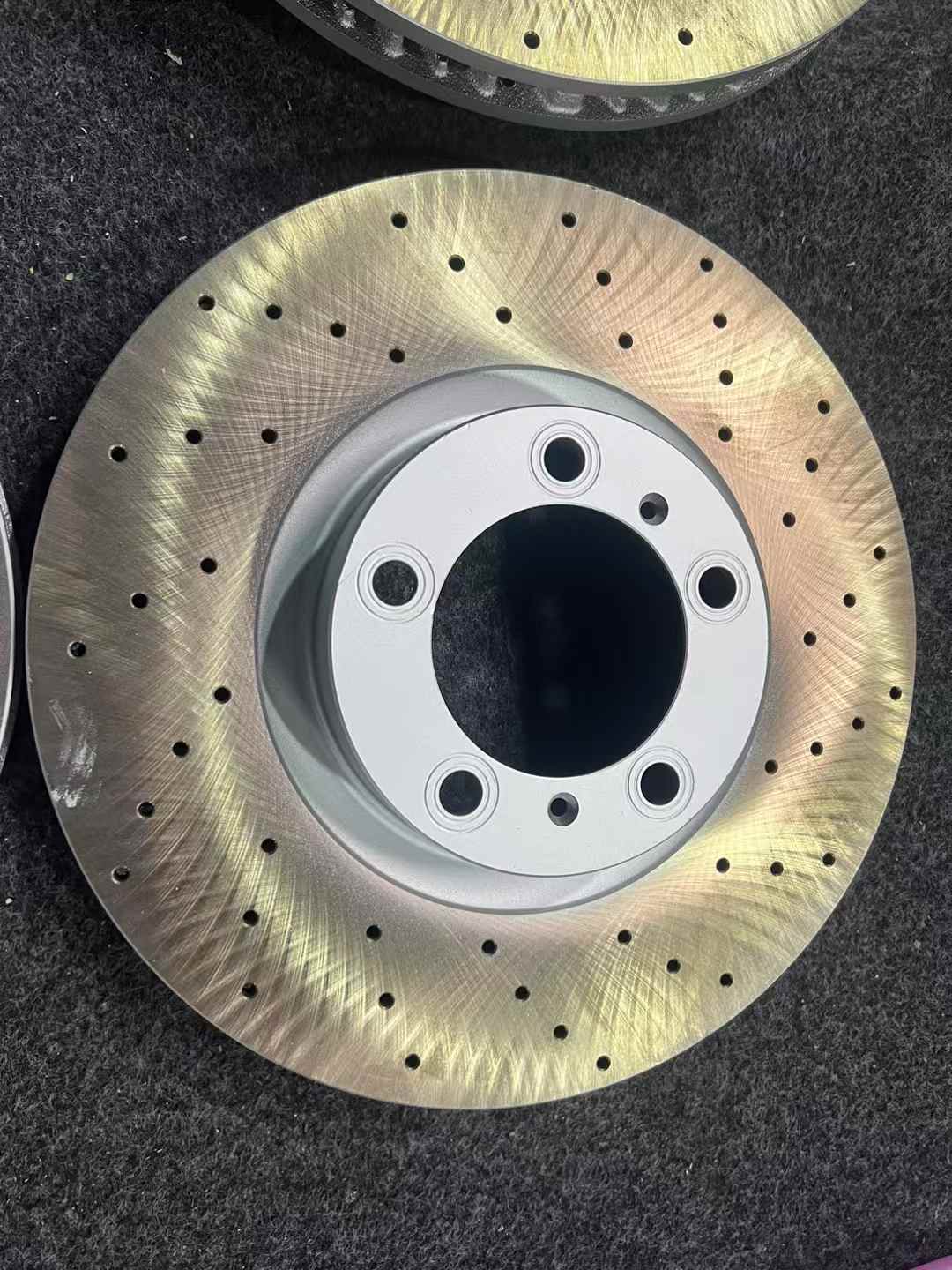 Custom High Carbon Drilled Slotted Brake Disc Rotors Fit Most Car Models Multiple Sizes 2-Piece Floating Anti-Rust Brake Rotors