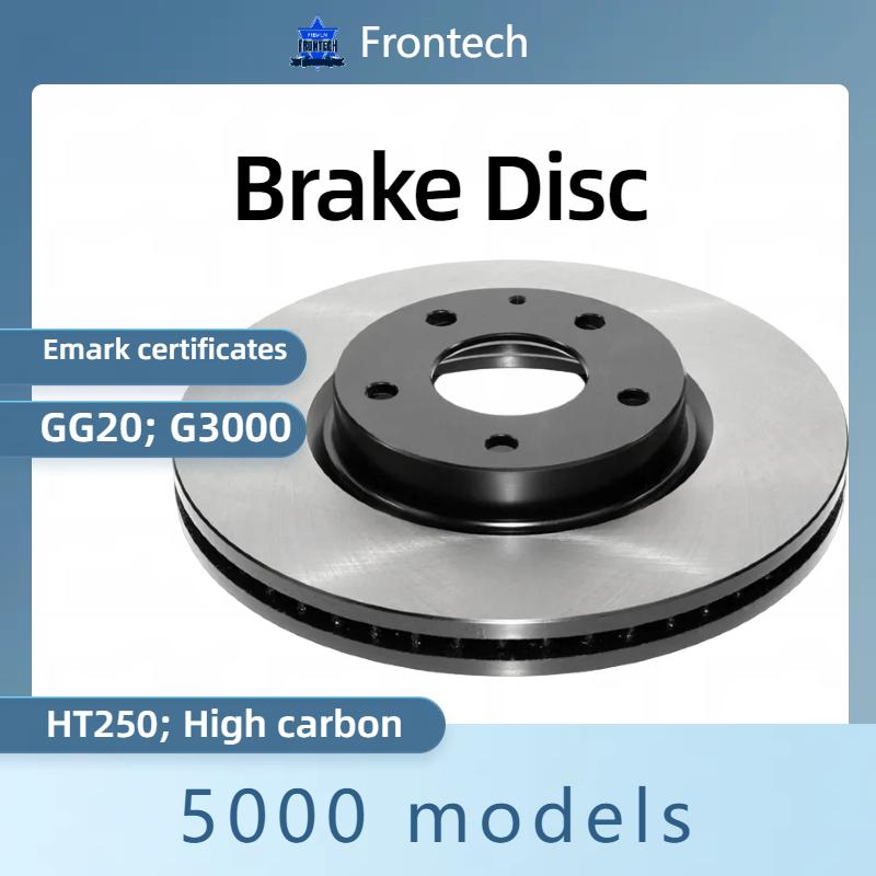 203mm 260mm 200mm G3000 Solid Car Rear Brake Discs Rotor 1K0615601K 204000081AA for Audi Volkswagen Focus 2013 Audi Toyota BMW