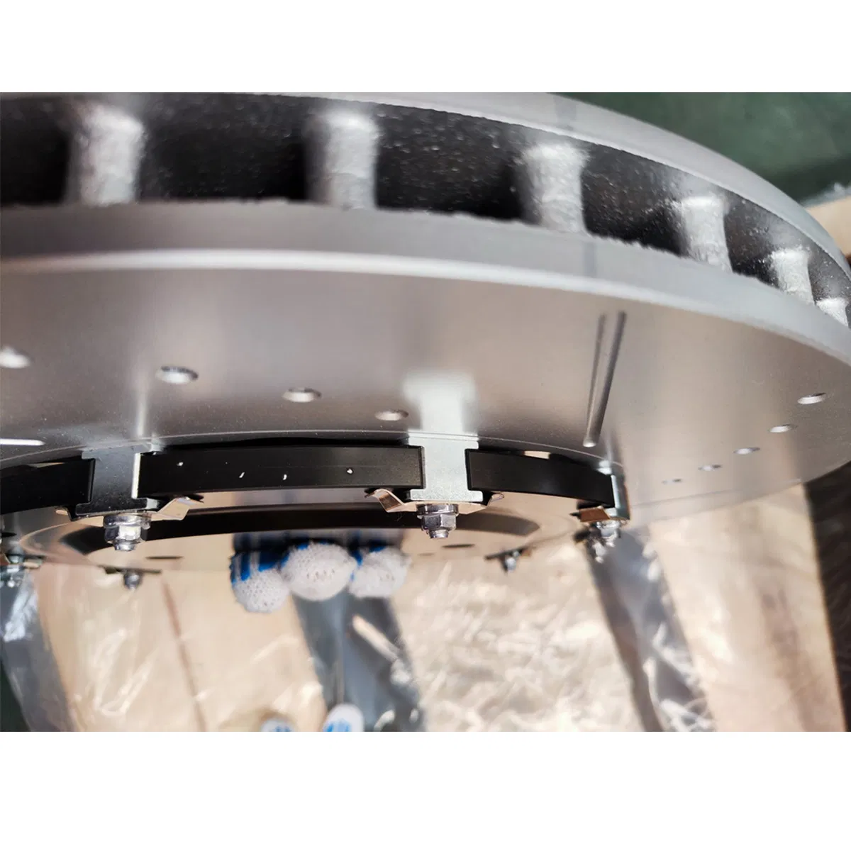 Aluminum Hat Floating Brake Discs Brake Rotors Ventilated Drilled and Slotted for Volvos