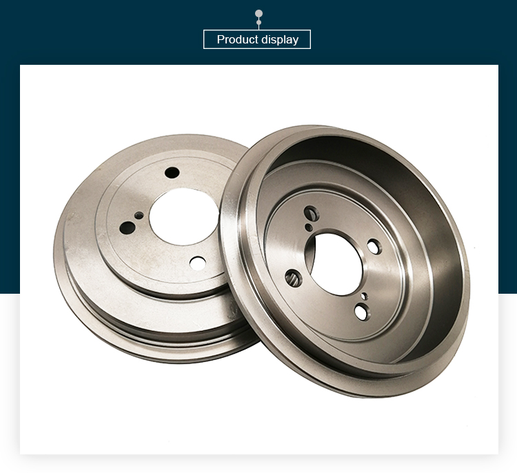 Front Rear Brake Drum