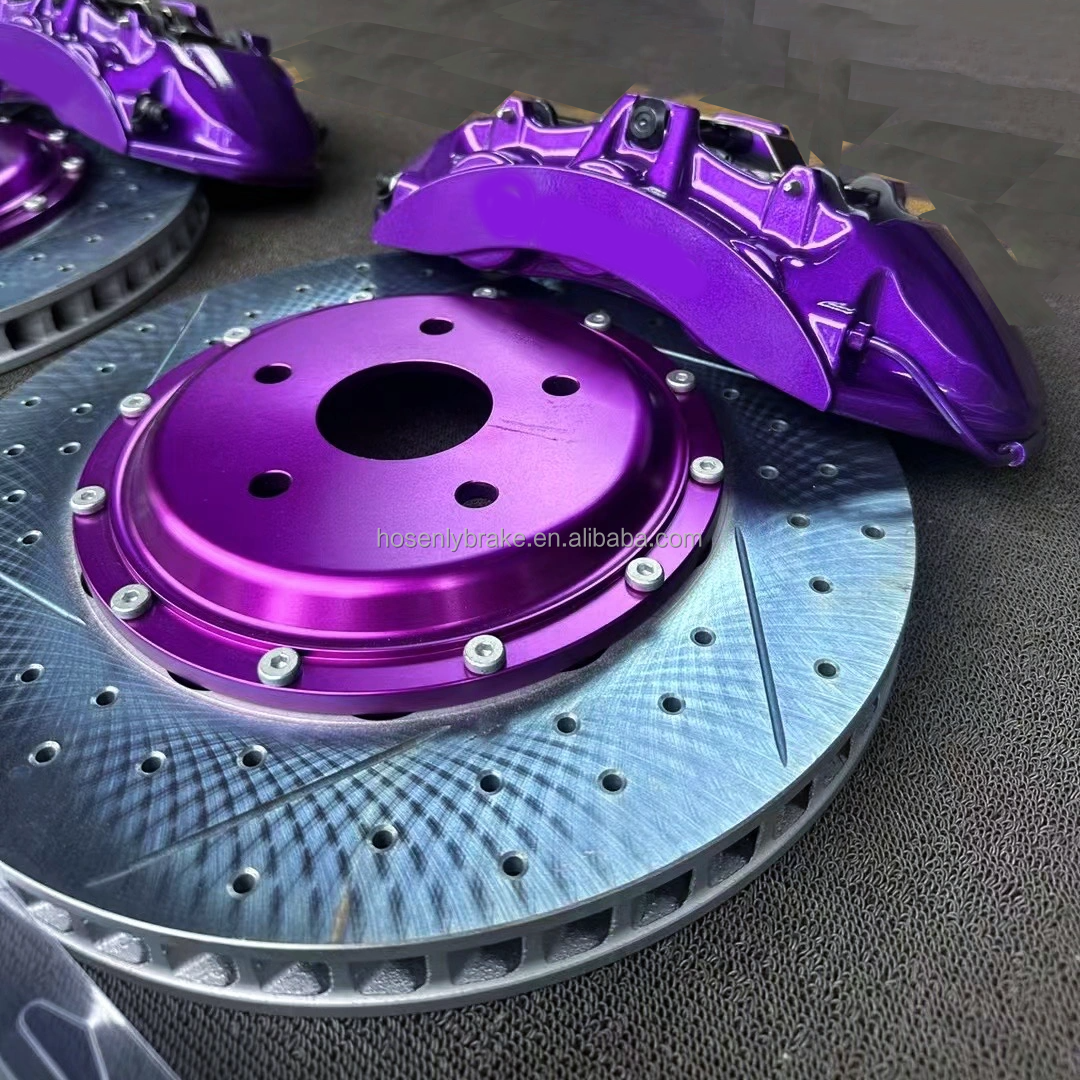 Specially Custom Q50 Sport 2 Piece Rotors Slotted Big Break Kit Racing Car Brake Parts Front 6-Piston Rear 4-Piston Custom Color