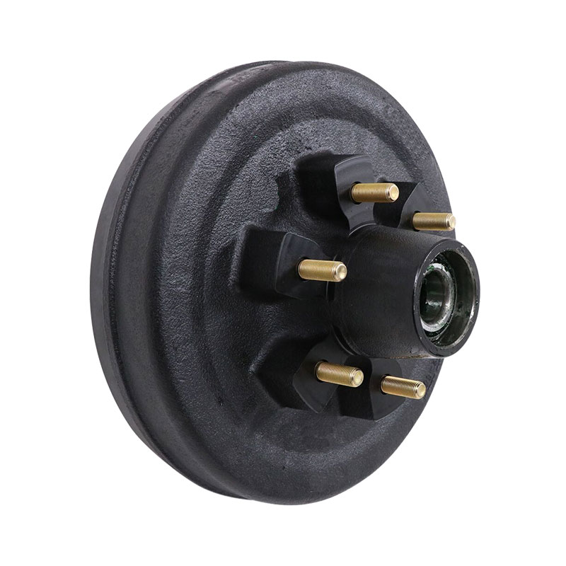 Agricultural Trailer Parts 5200lns/6000lbs 6 Lugs Brake Drum Cast Iron 12" Electric Brake Drum