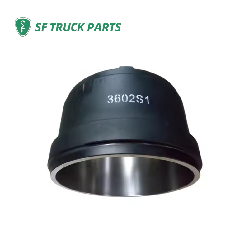 High Quality Heavy Duty Truck Spare Parts SF Brake Drum WG9761348002 WG9231342006 WG4070450005 Sinotruk HOWO