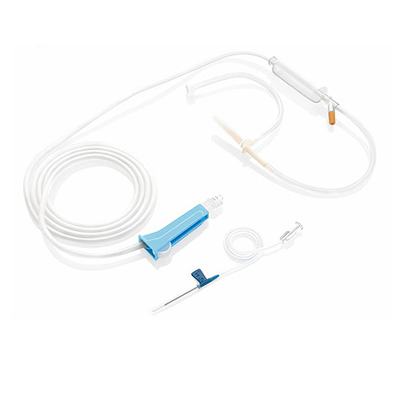 Conjunto de infusión médica de control de flujo de precisión con conector en Y