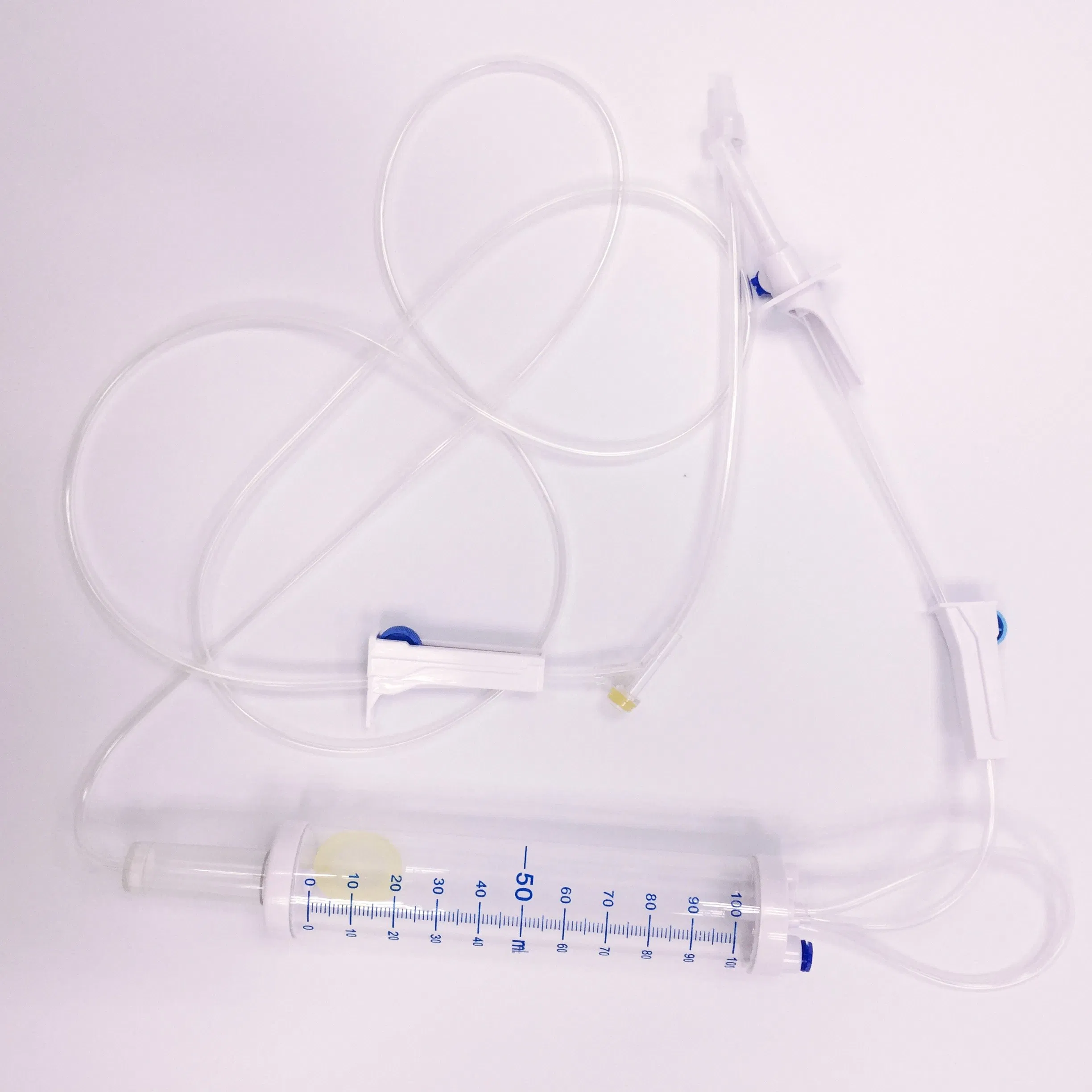 Conjunto de Infusión IV Pediátrico Quirúrgico con Bureta 100ml