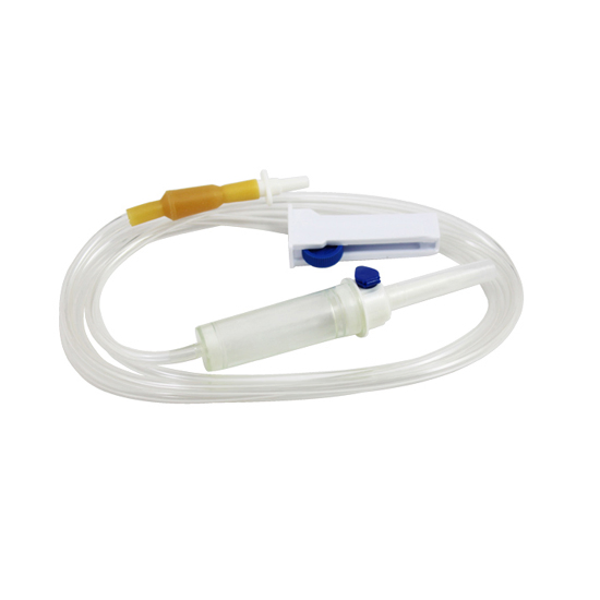 Conjunto de infusión intravenosa médico certificado CE/ISO premium para uso seguro