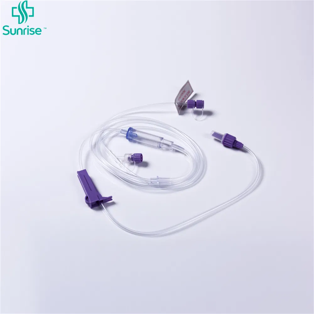 Conjunto de alimentación enteral con conector en Y