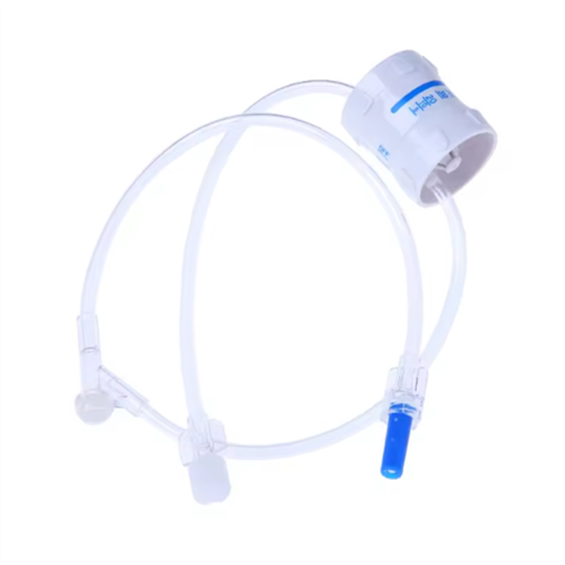 Conjunto de extensión de infusión intravenosa médica con 5ml/H-250ml/H regulador de flujo