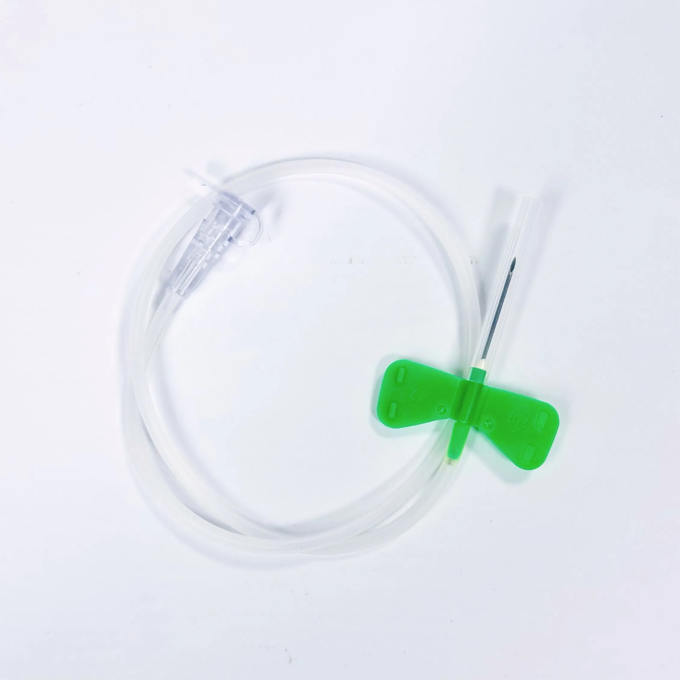Juego de recolección de sangre con infusión de alas de mariposa desechable
