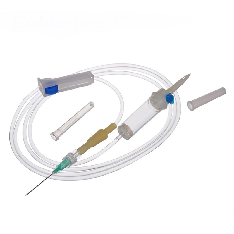 Conjunto de infusión de vena escalpada