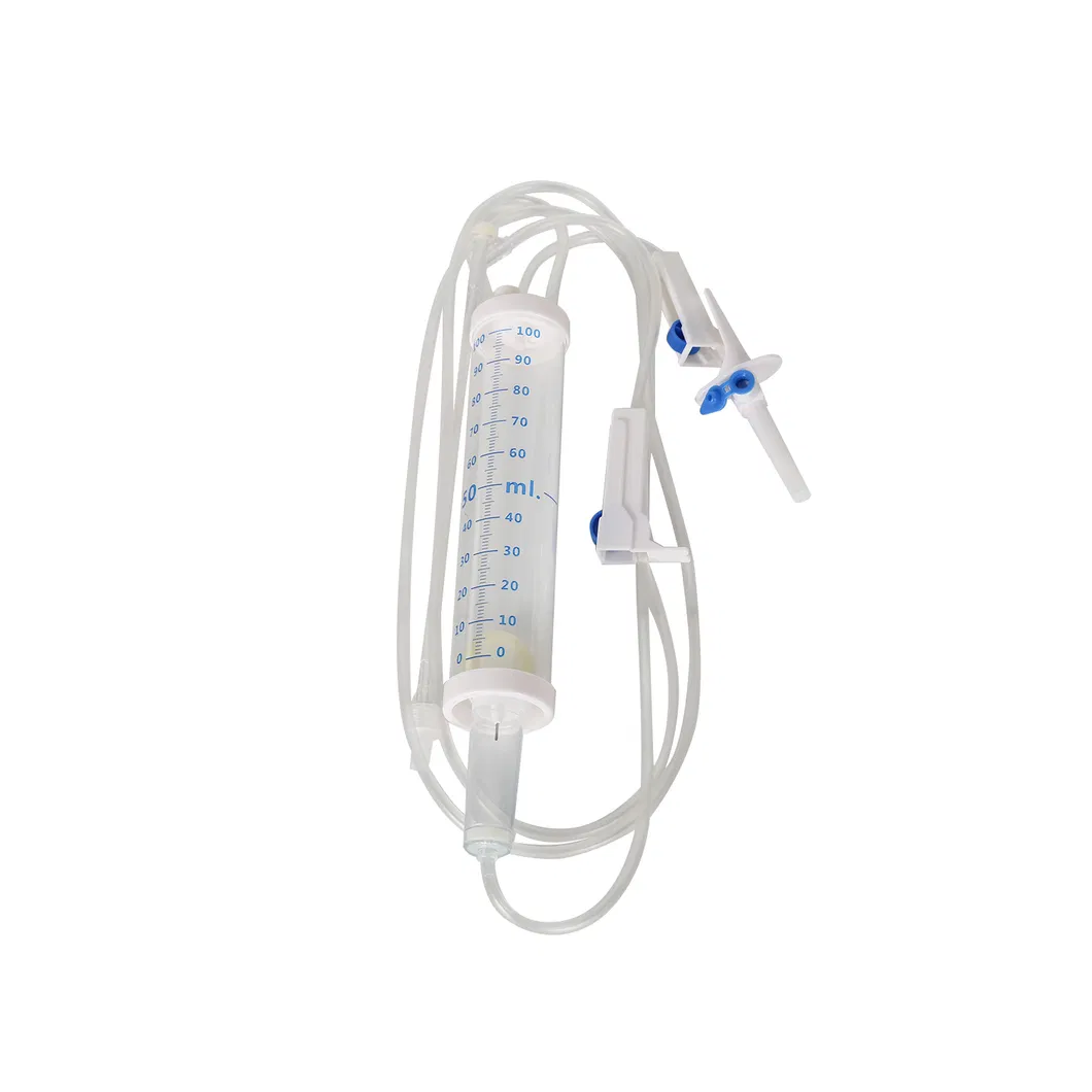 Conjunto de infusión de bureta microgotas de un solo uso - Vista 3