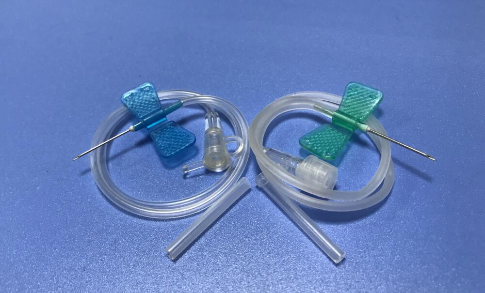 Conjunto de venas del cuero cabelludo de fábrica de China con aguja mariposa