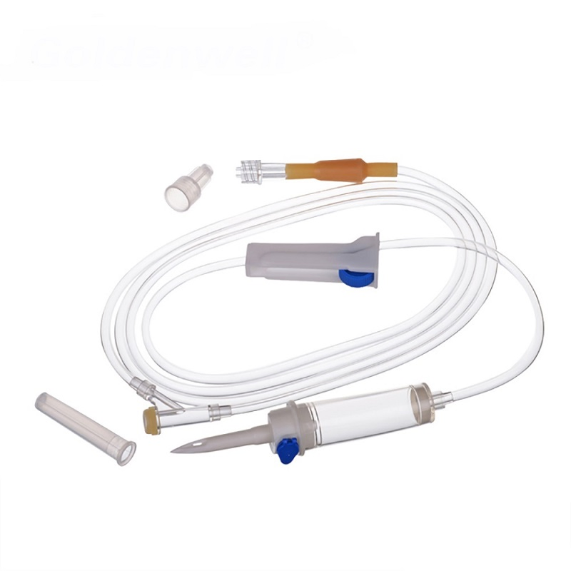 Conjunto de infusión de vena escalpada