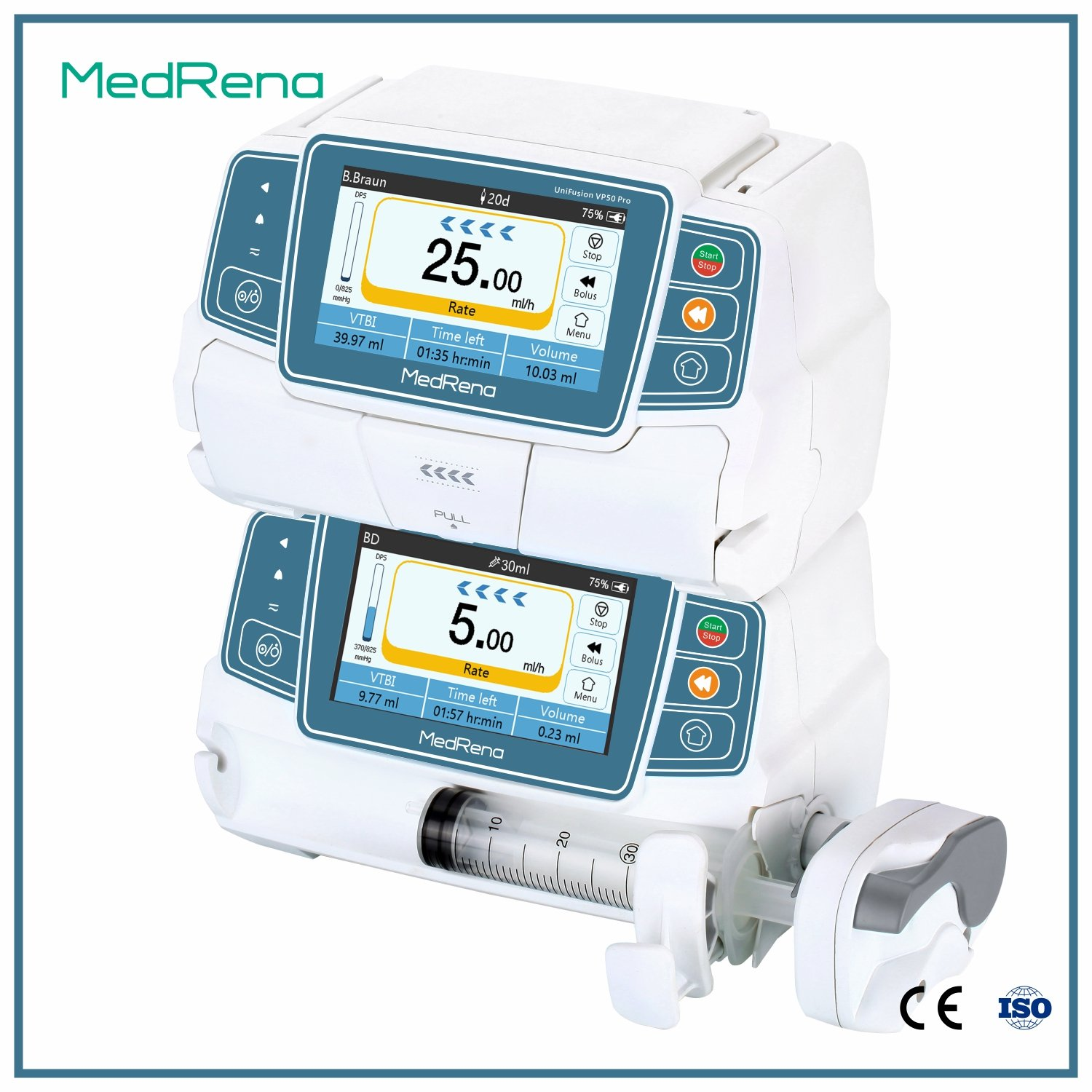 Proveedor de China para bomba de infusión de jeringa médica, precio del conjunto de bomba de infusión